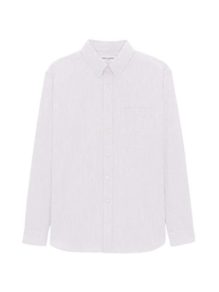 Cassandre Shirt Striped Cotton Poplin