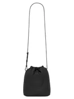 Rive Gauche Laced Bucket Bag In Econyl