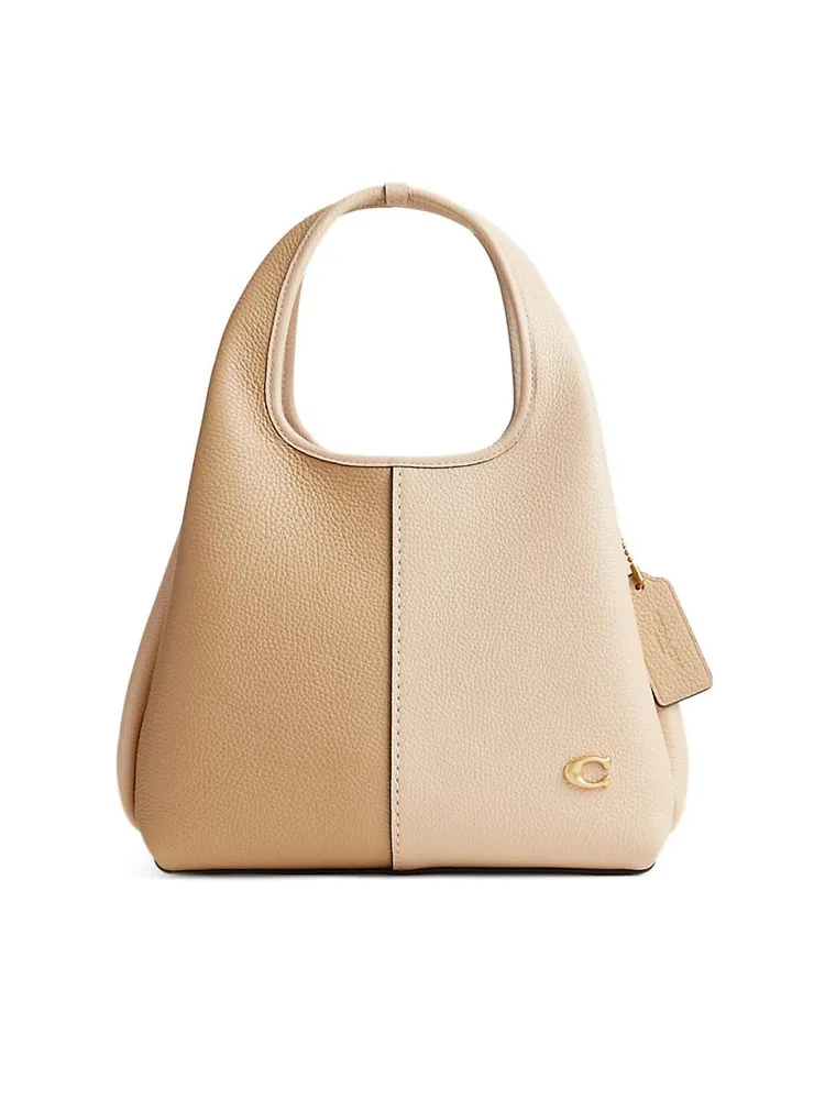 Lana 23 Colorblocked Leather Shoulder Bag