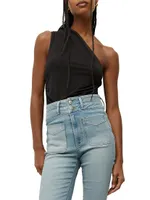 Aziza One-Shoulder Top