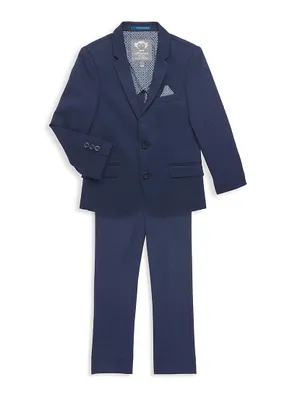 Little Boy's & 2-Piece Stretch Mod Suit