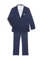 Little Boy's & 2-Piece Stretch Mod Suit