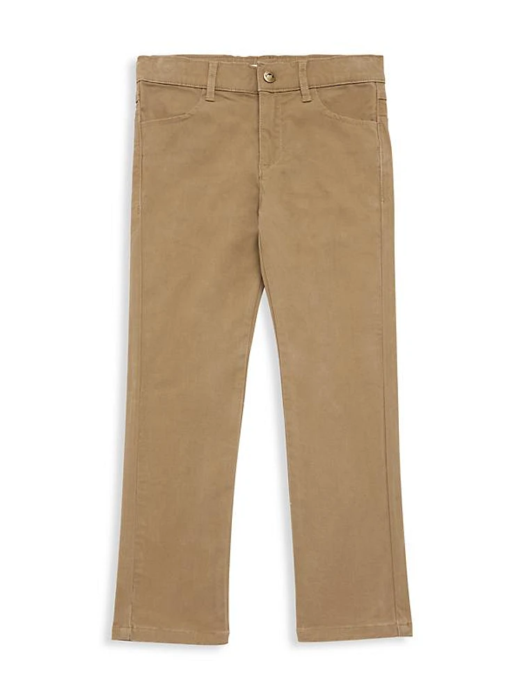 Little Boy's & Boy's Skinny Twill Pants