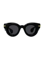 Inflated 46MM Cat-Eye Sunglasses