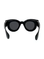 Inflated 46MM Cat-Eye Sunglasses