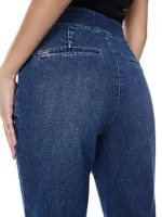 Dylan High-Waisted Wide-Leg Jeans