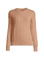 Cashmere Cable-Knit Sweater