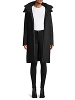 Alkinia Hooded Long Coat