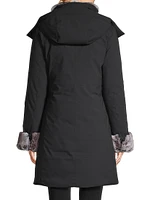 Samantha Hooded Long Coat