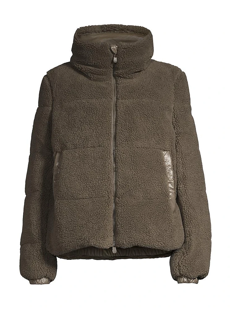 Jennie Sherpa Puffer Jacket