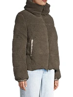 Jennie Sherpa Puffer Jacket