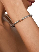 X Station Bracelet with 18K Rose Gold