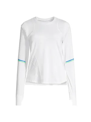 Swoop Long-Sleeve Top