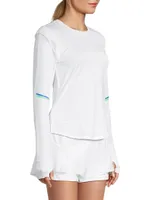 Swoop Long-Sleeve Top