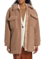 Carla Faux-Shearling Shacket