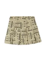 Little Girl's & Gabrielle Printed Pleated Skirt