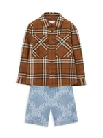 Little Boy's & Owen Check Shirt