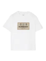 Little Kid's & Label Print T-Shirt