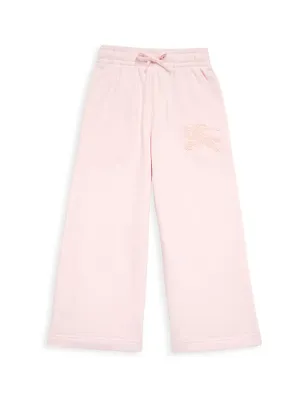 Little Girl's & Aubrey Wide-Leg Sweatpants