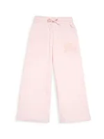 Little Girl's & Aubrey Wide-Leg Sweatpants