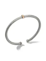 Cable Classics Center Station Bracelet with 18K Rose Gold