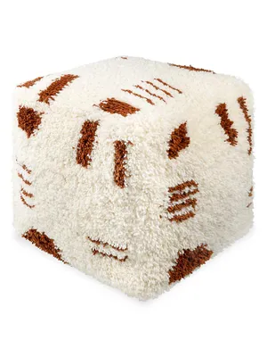 Aksel Hand-Knotted Pouf