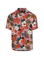 COLLECTION Tropical Floral Camp Shirt