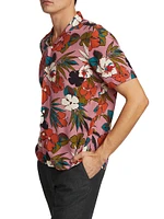 COLLECTION Tropical Floral Camp Shirt