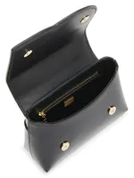 DG Patent Leather Top-Handle Bag