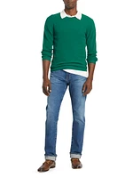 COLLECTION Cotton-Blend Crewneck Sweater