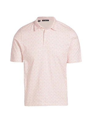 Slim-Fit Fan Cotton Polo Shirt