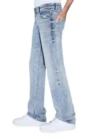 Bronko Flared Five-Pocket Jeans