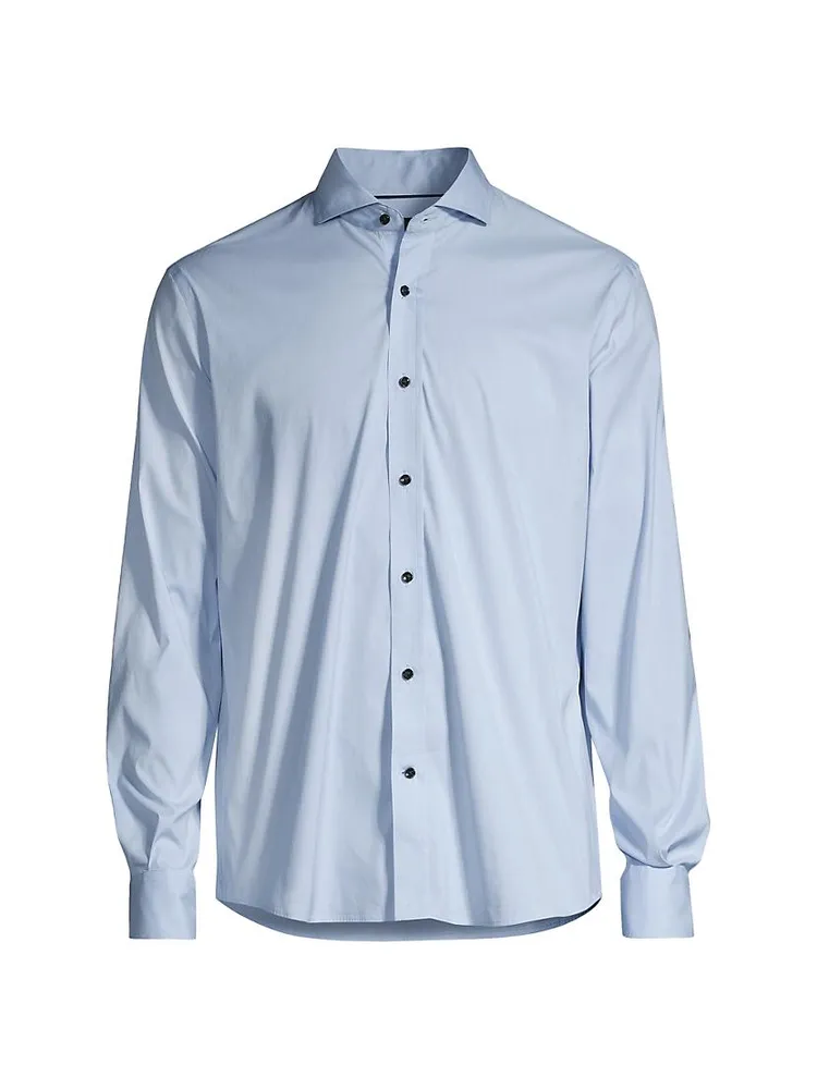 Woodward End On Button-Front Shirt