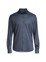 Woodward Wolf Button-Front Shirt