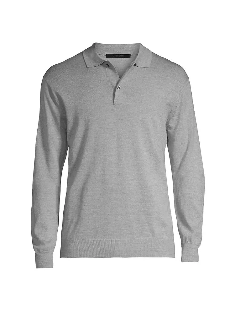 Saratoga Wool Polo Sweater