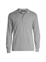 Saratoga Wool Polo Sweater