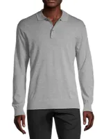 Saratoga Wool Polo Sweater