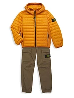 Little Boy's & Boy's Down Puffer Jacket