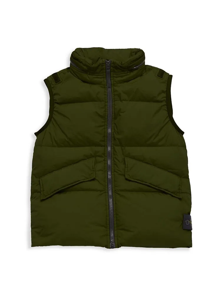 Little Boy's & Boy's Down Puffer Vest