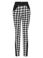 Down Flames Houndstooth Pants