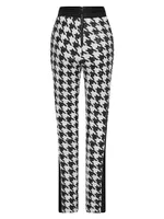 Down Flames Houndstooth Pants