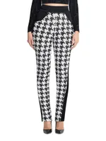 Down Flames Houndstooth Pants