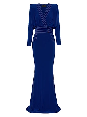 I'm Her Man Long-Sleeve Gown