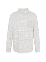 Barbour x Maison Kitsuné Newbury Grid Check Cotton Shirt