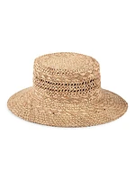 Inca Wide Raffia Bucket Hat