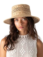 Inca Wide Raffia Bucket Hat