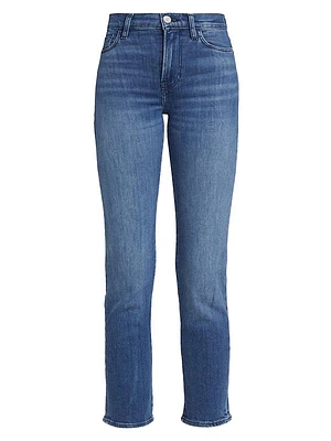 Le High Straight-Leg Jeans