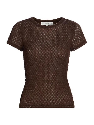 Textured Mesh Baby T-Shirt