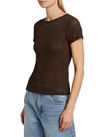 Textured Mesh Baby T-Shirt