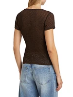 Textured Mesh Baby T-Shirt